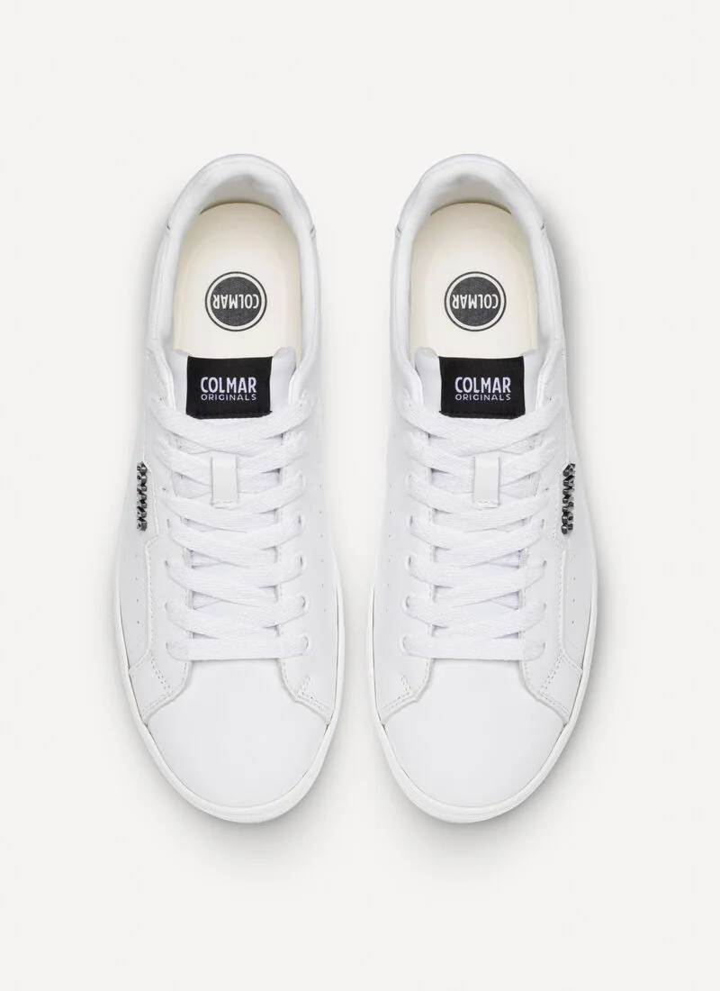 Colmar Originals White Leather Sneakers