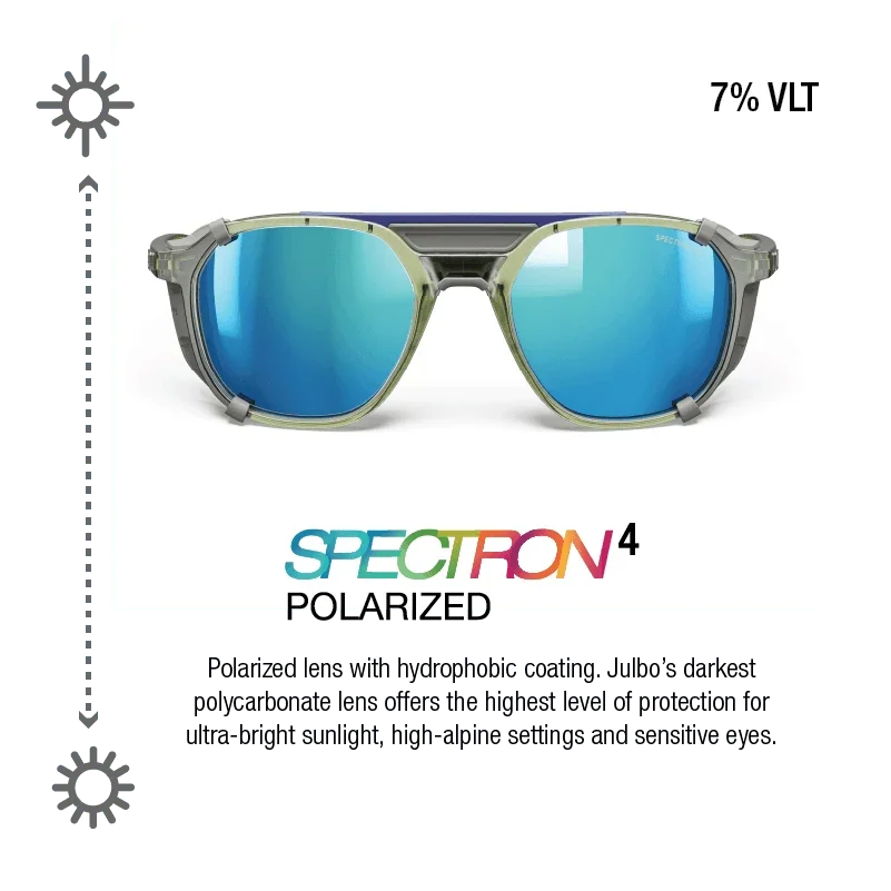Julbo Brown Slack Cover Sunglasses For Women