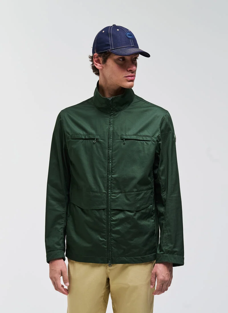 Colmar Green Windbreaker Jacket For Men