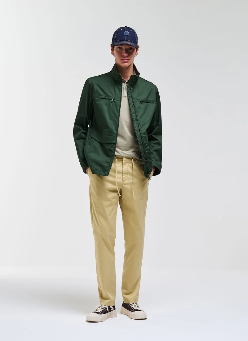 Colmar Green Windbreaker Jacket For Men