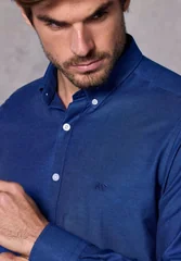 Rivet&Denim Oxford Shirt - Grey - S