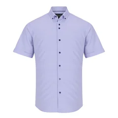 6th Sense Short Sleeve Printed Shirt Per 33 - Lilac - L