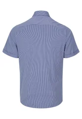 6th Sense Short Sleeve Printed Shirt Per 28 - Navy - M