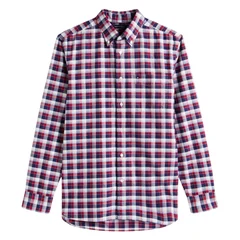 Tommy Hilfiger Heritage Oxford Tartan Shirt - Red - 2XL