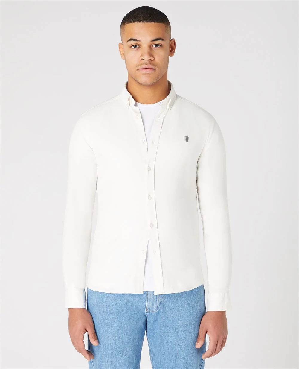 Remus Uomo Slim Fit Casual Shirt - Stone - XL