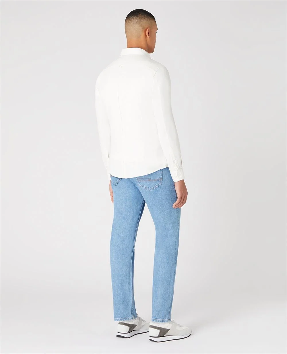 Remus Uomo Slim Fit Casual Shirt - Stone - XL