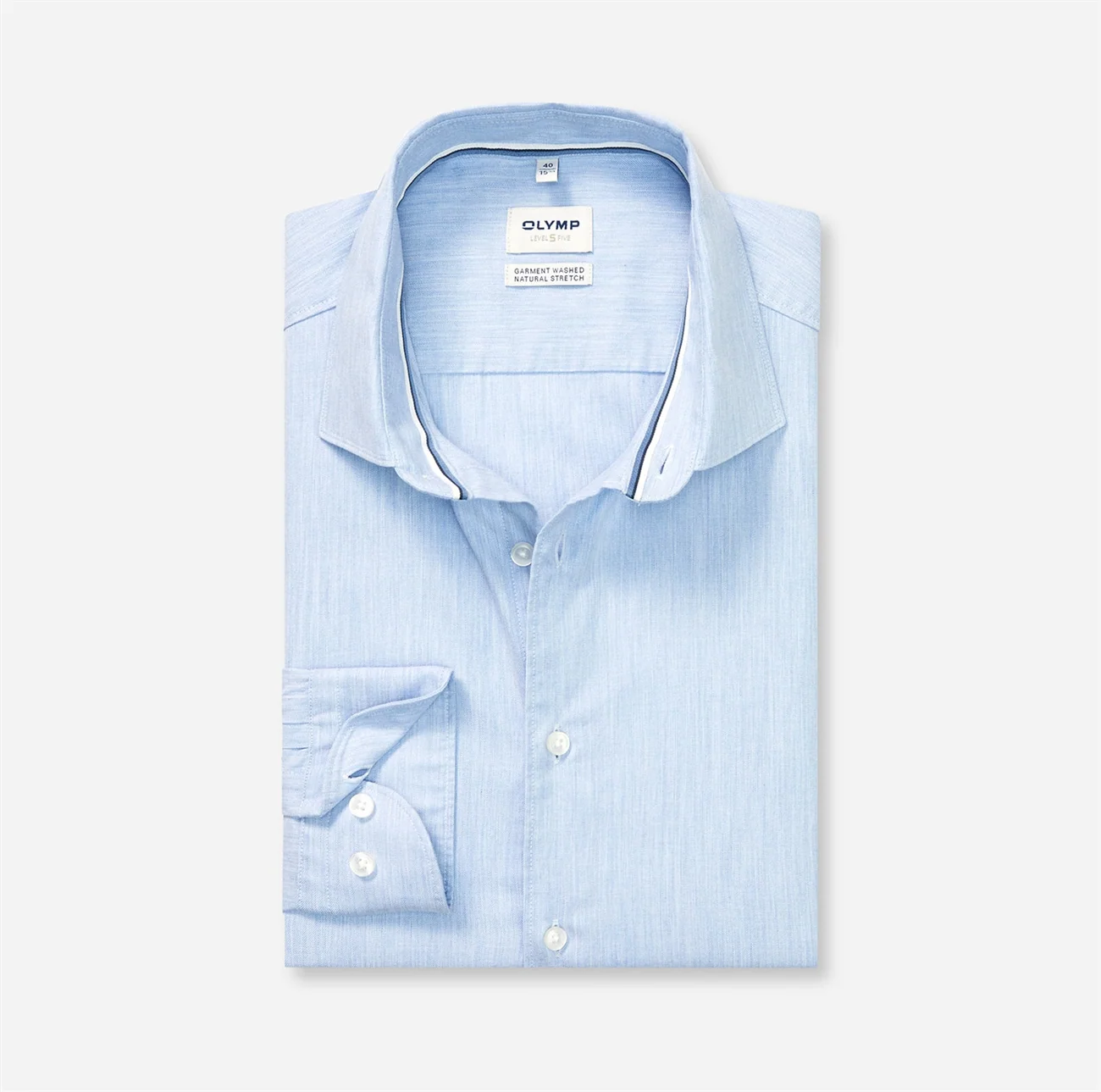 Olymp Buisnes Shirt - Blue - XL