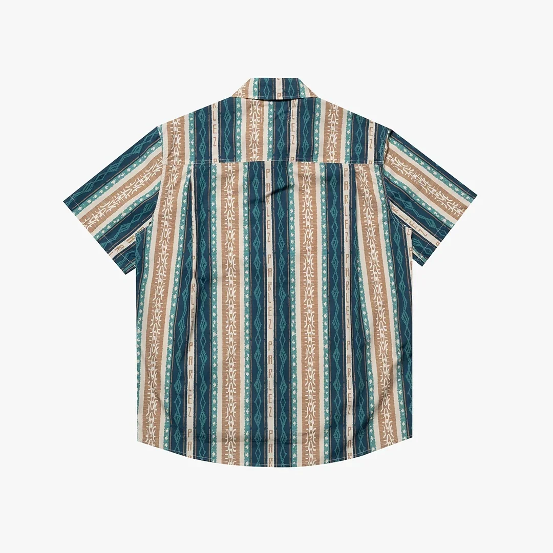 Parlez Nevada Casual Shirt - Lagoon Blue - S
