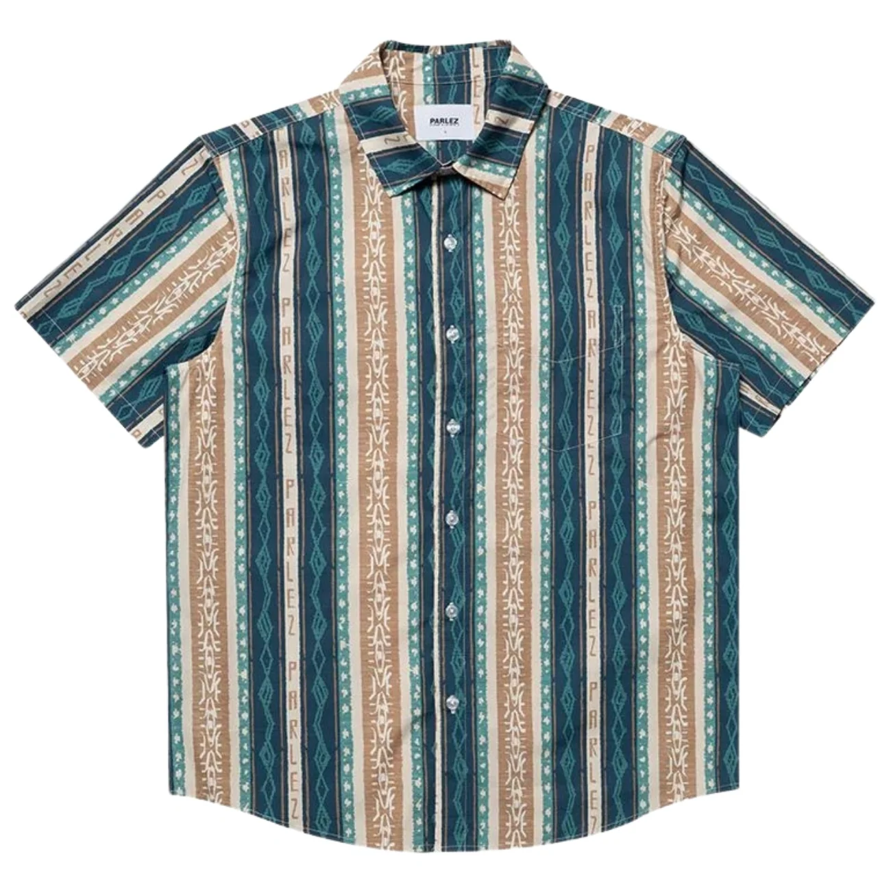 Parlez Nevada Casual Shirt - Lagoon Blue - S