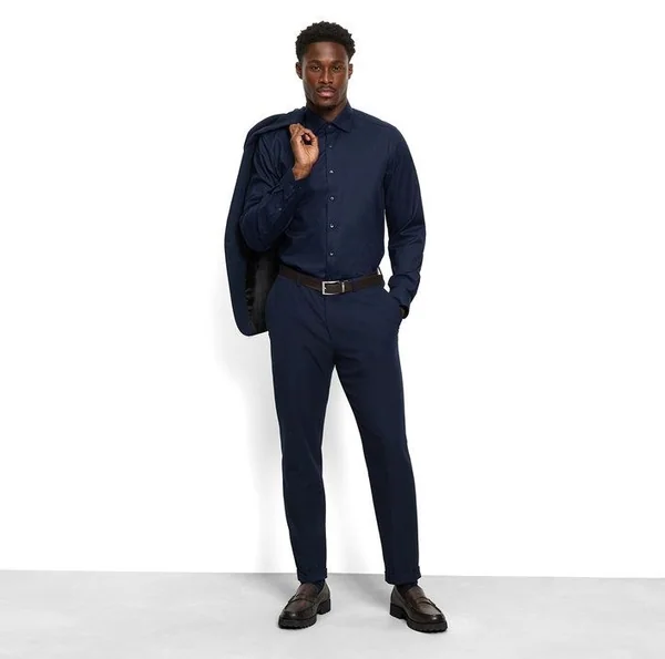 Olymp Business Shirt - Navy - 16