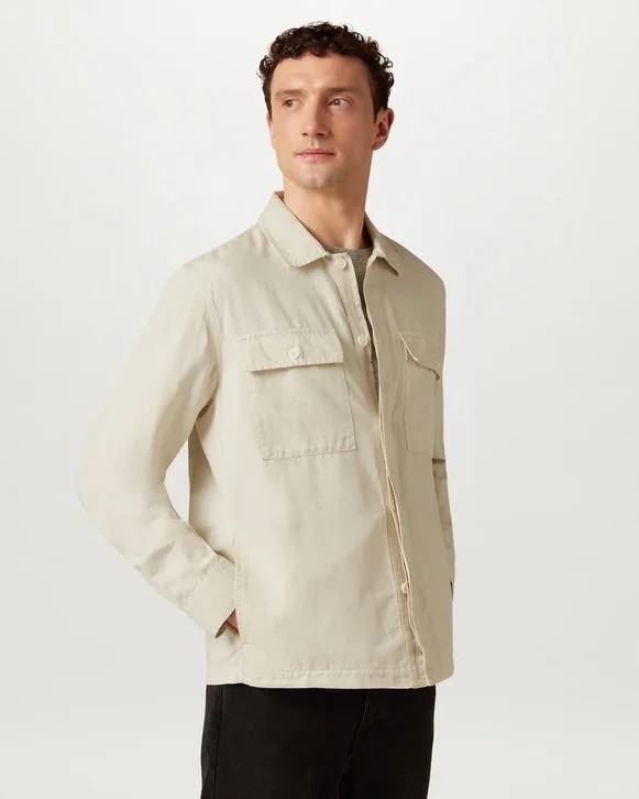 Belstaff Maritime Overshirt - Beige - S