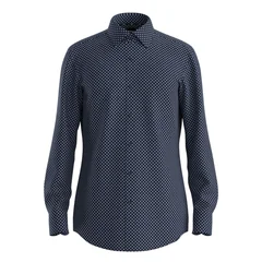 Boss H-Hank Kent Collar Shirt - Navy - XL