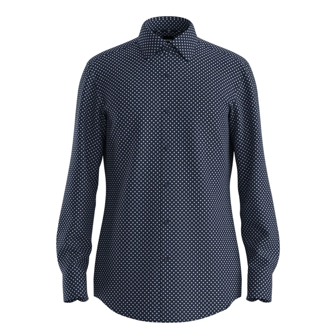 Boss H-Hank Kent Collar Shirt - Navy - XL