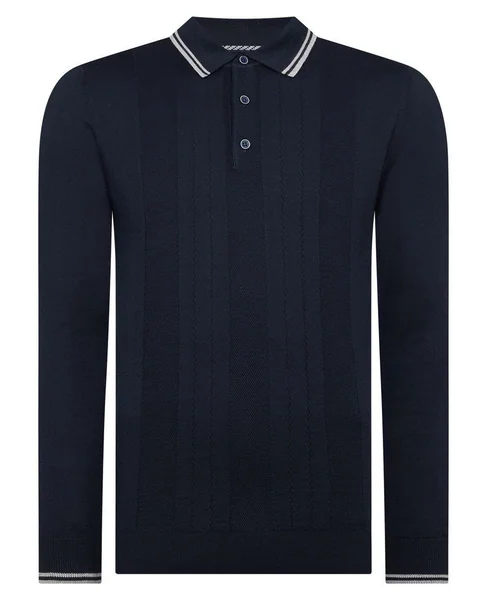 Remus Uomo Remus L/S Polo - Navy - M