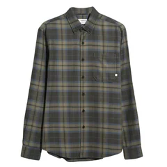 Farah Marcelo Check Shirt - Black - L