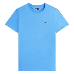 Tommy Jeans Tommy Flag Extra Slim Jersey T-Shirt - Blue - M