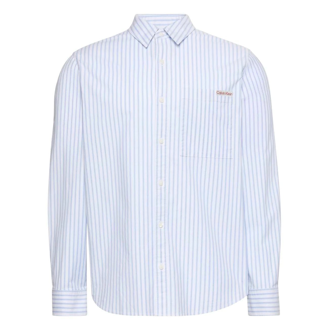 Calvin Klein Jeans Oxford Classic Striped Shirt - Blue - XL
