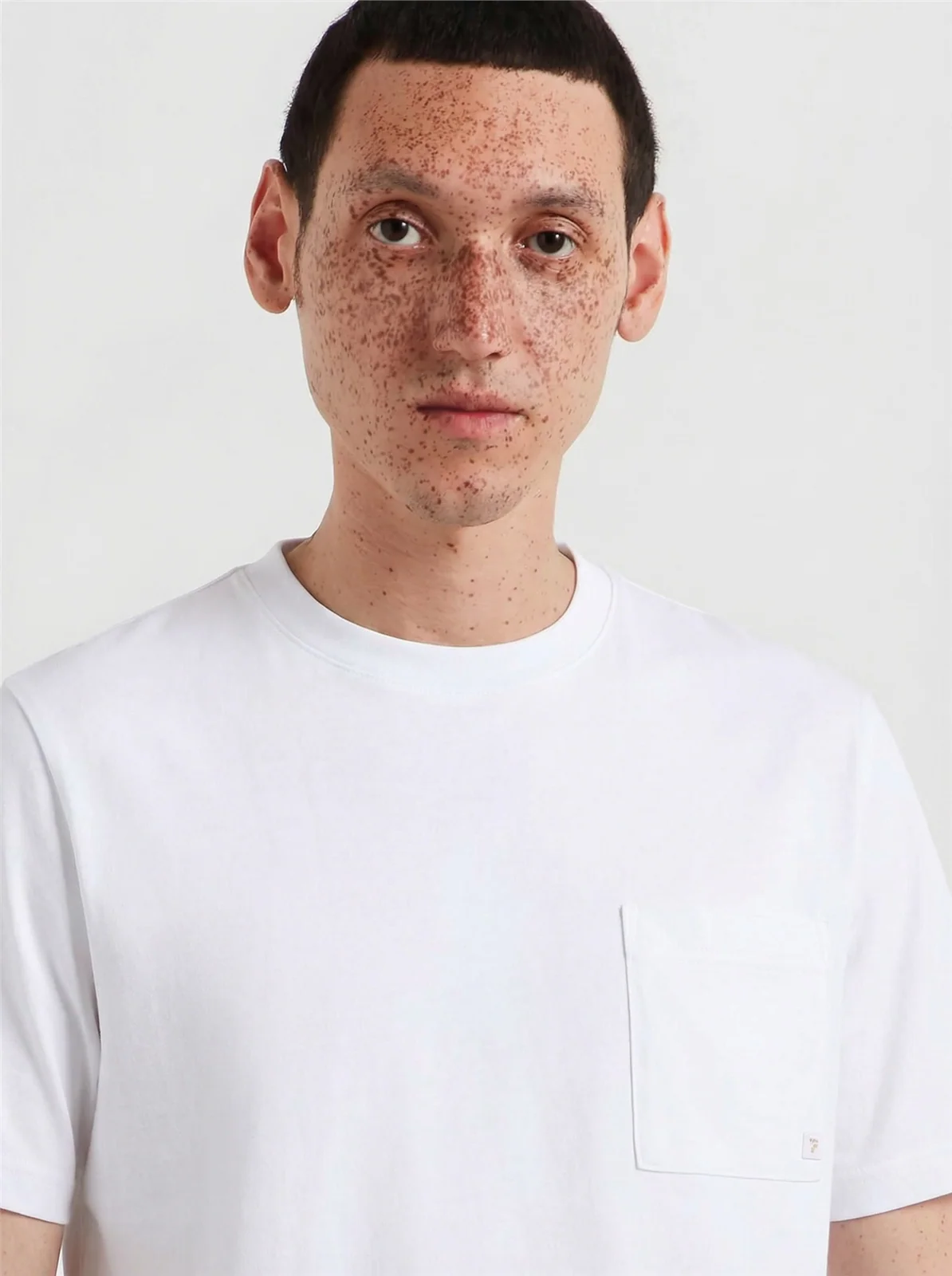 Farah Stacy Pocket T-Shirt - White - S