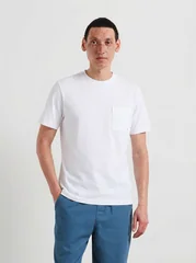 Farah Stacy Pocket T-Shirt - White - S