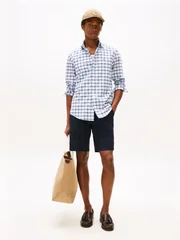 Tommy Hilfiger Heritage Oxford Checked Shirt - Blue - M