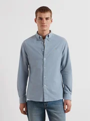 Farah Steen Casual Fit Shirt - Blue - L