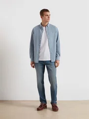 Farah Steen Casual Fit Shirt - Blue - L