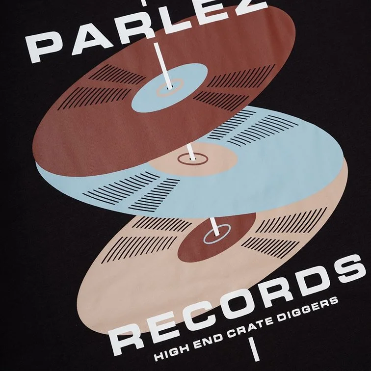 Parlez Lp T-Shirt - Black - S
