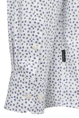 Bugatti Casual Satin Look Cotton Shirt - White - L
