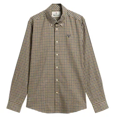 Barbour Finkle Tailored Gingham Shirt - Beige - XL