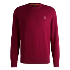 Boss Kanovano Cotton-Cashmere Sweater - Red - 2XL