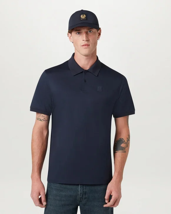 Belstaff Steel Polo Shirt - Navy - M
