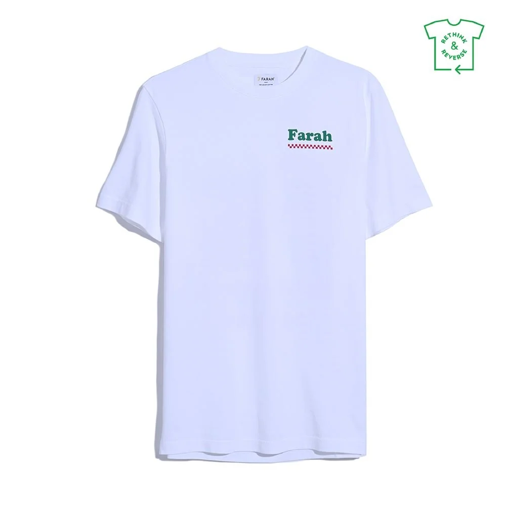 Farah Powis Graphic Tee - White - S