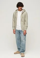 Superdry Essential Logo Zip Hoodie Ub - Beige - 2XL