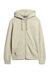 Superdry Essential Logo Zip Hoodie Ub - Beige - 2XL