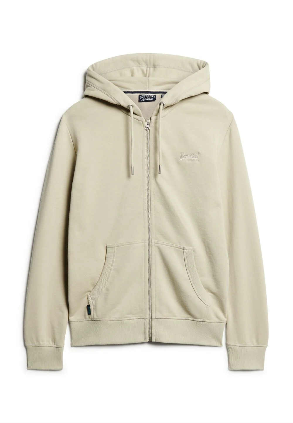 Superdry Essential Logo Zip Hoodie Ub - Beige - 2XL