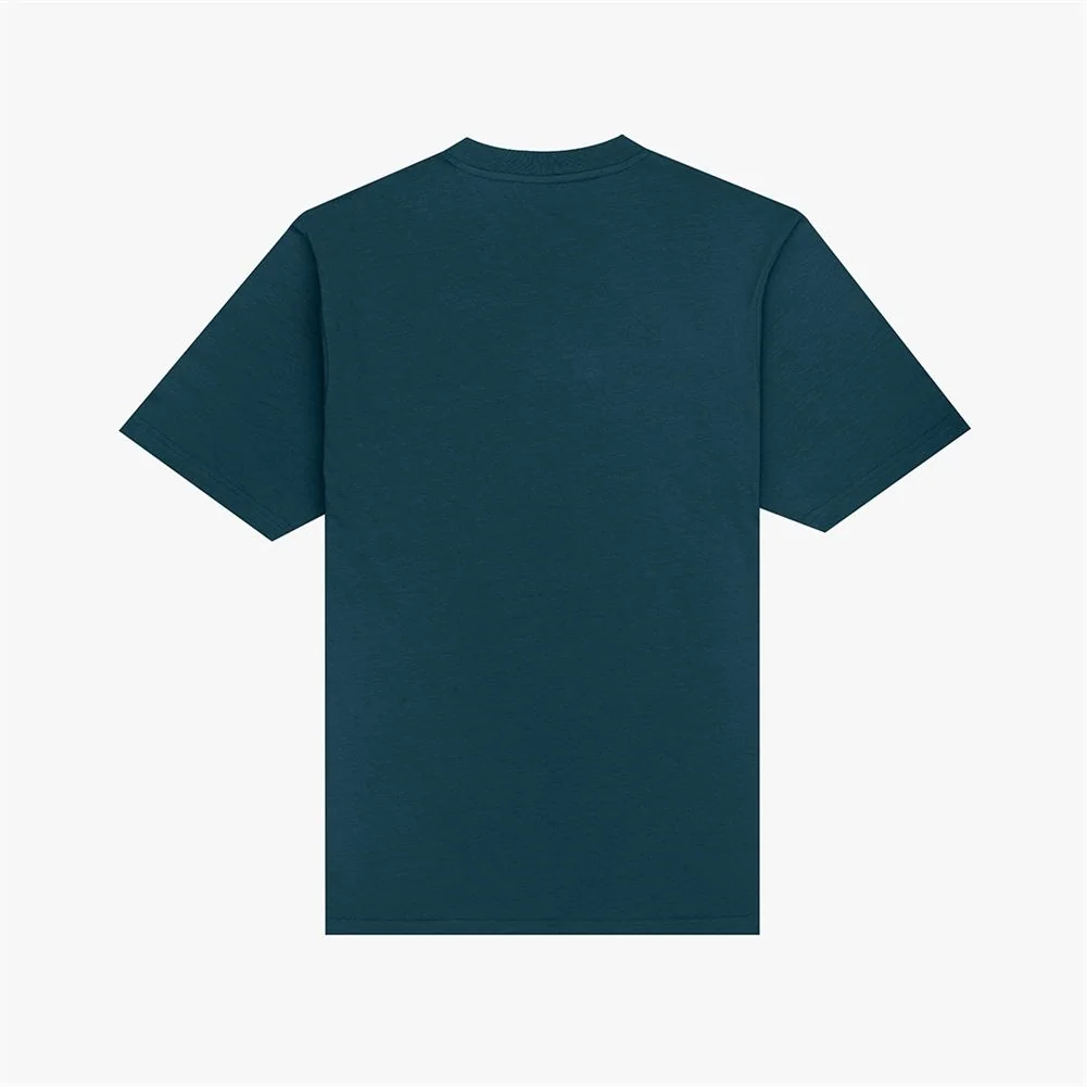 Parlez Bloc T-Shirt - Petrol Blue - L