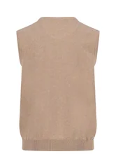 Fynch Hatton Slipover Superfine Sweater - Beige - XL