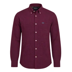 Barbour Harbourwall Tailored Gingham Shirt - Red - L