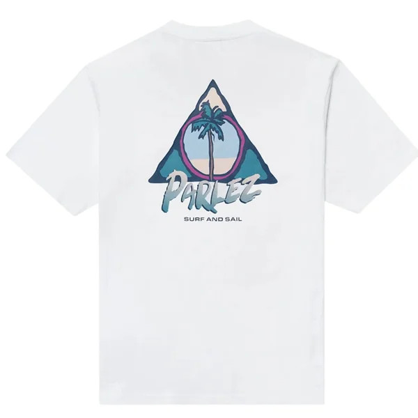 Parlez Swish Beach T-Shirt - White - S