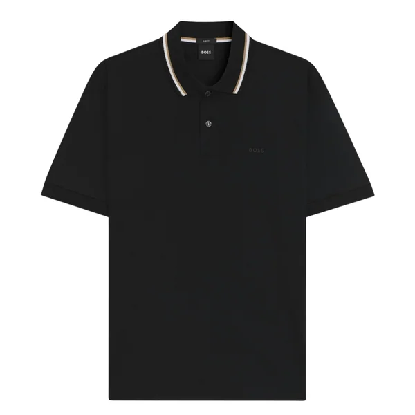 Boss BOSS Penrose Slim-fit Tipped Polo Shirt - Black - L