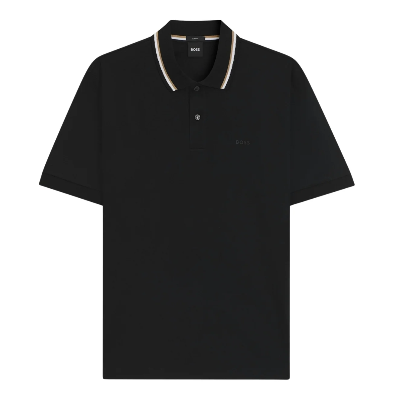 Boss BOSS Penrose Slim-fit Tipped Polo Shirt - Black - L