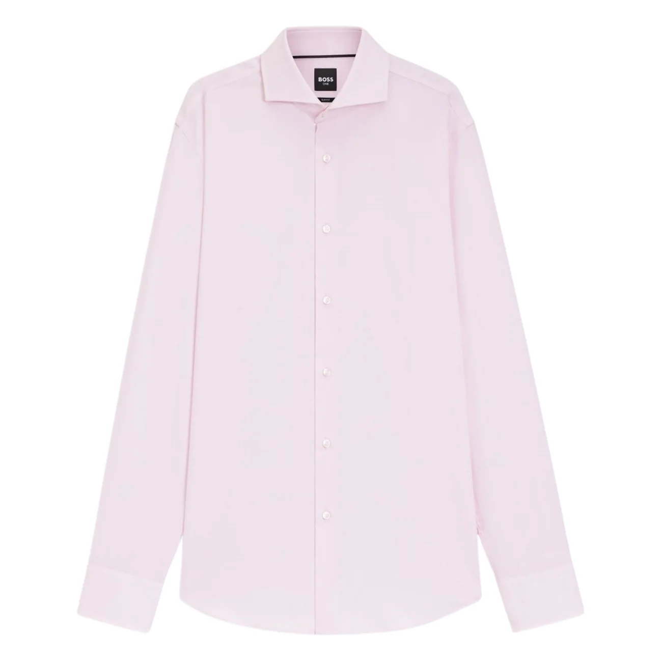 Boss H-Hank Slim-fit Wrinkle Rresistant Oxford Shirt - Pink - 2XL