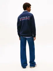 Tommy Jeans 1985 DNA Crew Neck Sweatshirt - Navy - L