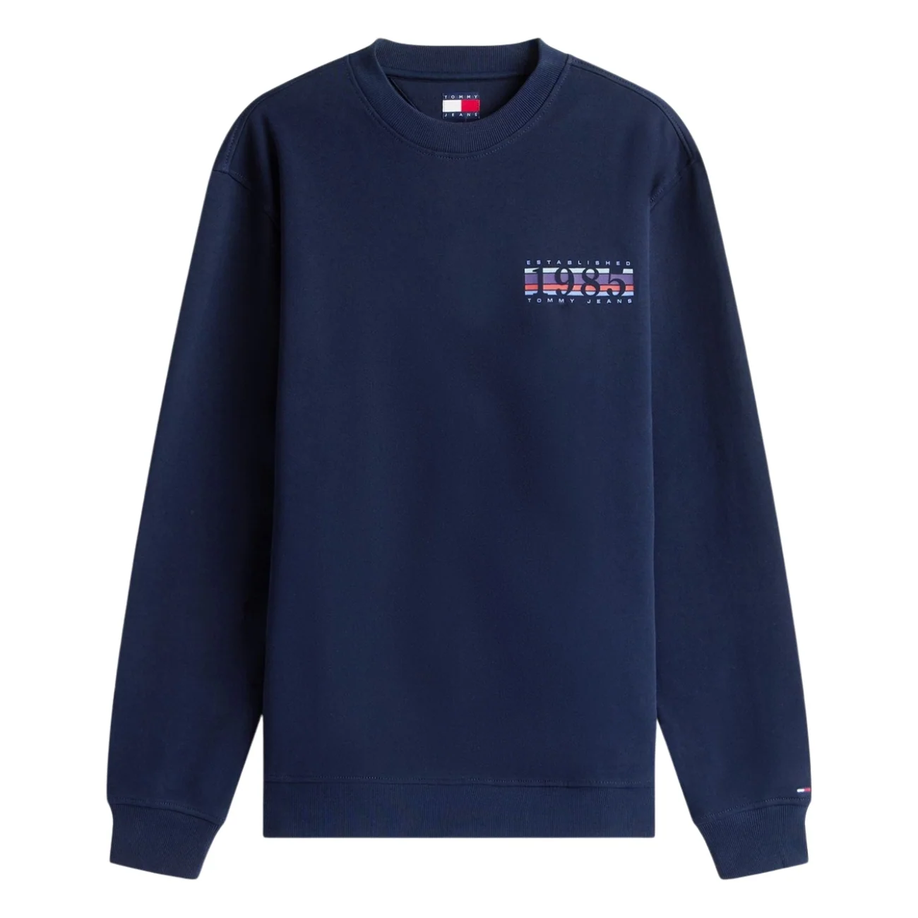Tommy Jeans 1985 DNA Crew Neck Sweatshirt - Navy - L
