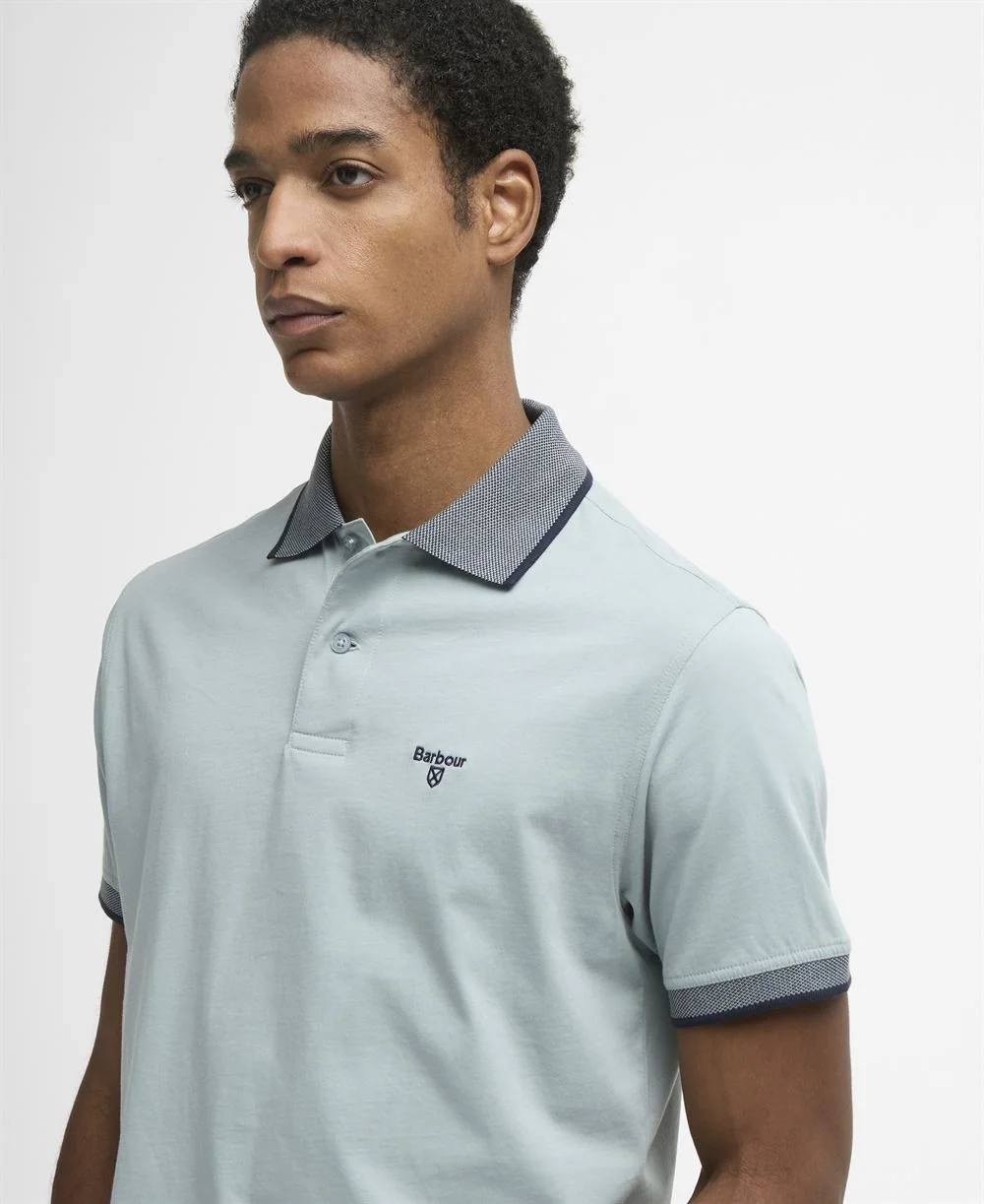 Barbour Cornsay Polo Shirt - Slate Blue - L