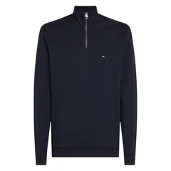 Tommy Hilfiger Essential Intechno 1/4 Zip Sweatshirt - Navy - XL