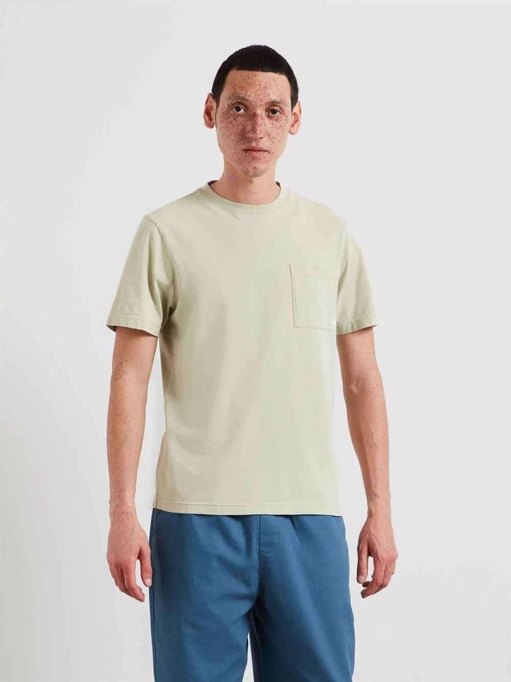 Farah Stacy Pocket T-Shirt - Green - L