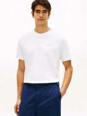 Tommy Hilfiger Palm Photo Print T-shirt - White - XL