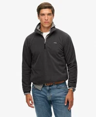 Superdry Polar Fleece Half Zip - Grey - XL