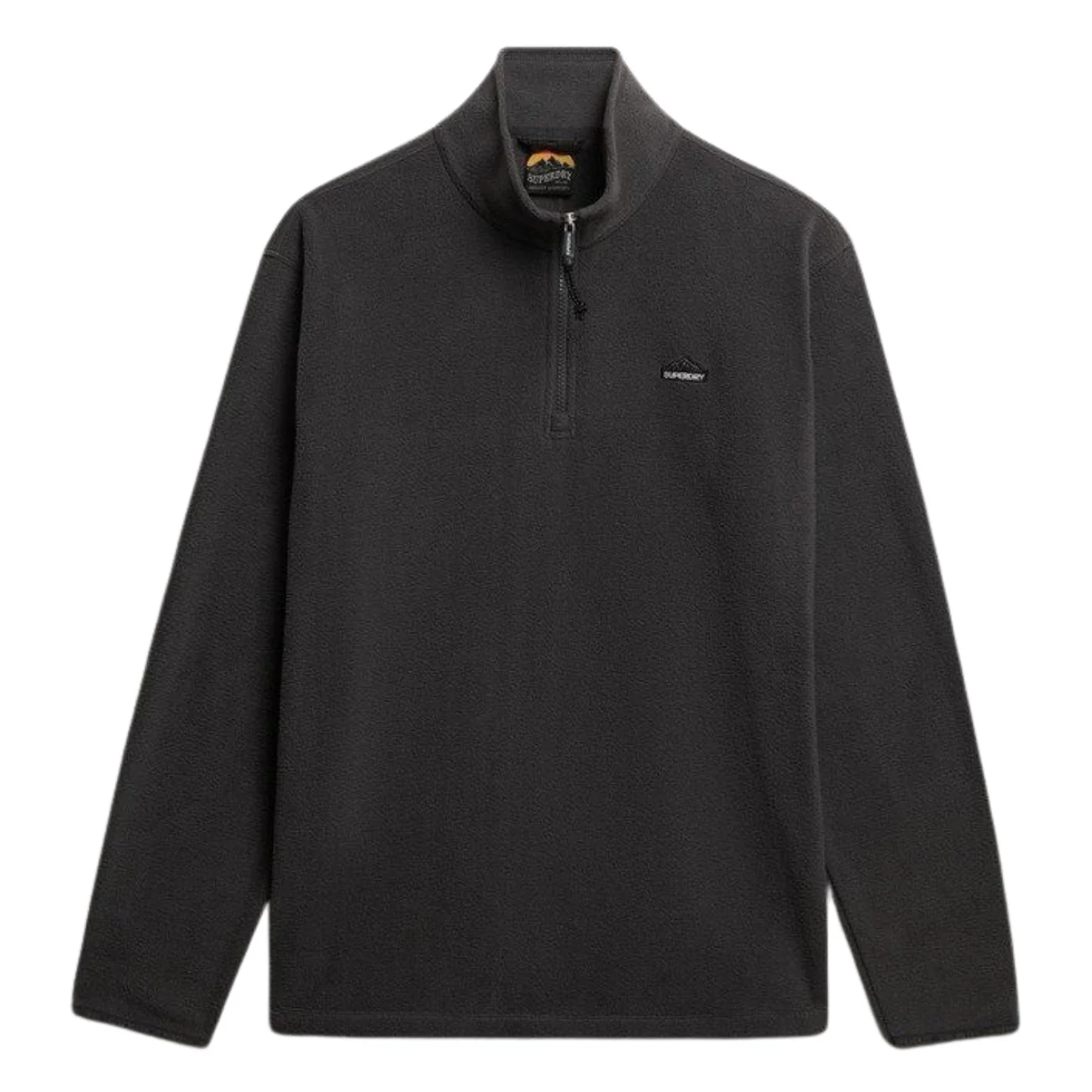 Superdry Polar Fleece Half Zip - Grey - XL